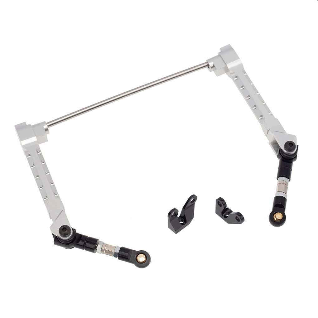 Alomejor RC Stabilisator Kit Vorne & Hinten – Für Traxxas Slash 2WD 1/10, Verbessert Die Federung & Lenkung
