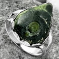 thumbnail image 2 of Natural Star Galaxy Jasper 925 Sterling Silver Ring s.8 Jewelry R-1338 SDR165186, 2 of 5