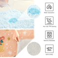 thumbnail image 3 of Yayeee Bath Rug for Bathroom Floor Non Slip Rectangle Fluffy Soft Absorbent Mat, 16"x24", Christmas Santa, 3 of 7