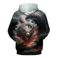 thumbnail image 2 of WHNBCW Traditional Chinese Dragon Hoodie Funny Anime Graphic Sweatshirts, 2 of 7