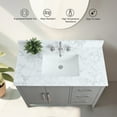 thumbnail image 6 of Vanity Art 42" Single Sink Bathroom Vanity Cabinet with Ceramic Countertop, 6 of 12