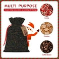thumbnail image 7 of Fuzoiu Doodle Dinosaur Print Christmas Gift Bag,Burlap Gift Bag with Drawstring Closure & Hang Tag,Perfect for Holidays, Birthdays, and Special Occasions-Small, 7 of 7