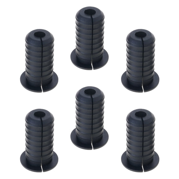 6Pcs Furniture Wall Hole Bushing Cable Grommet Cable Management Wire Organizers Rubber Pass Through Holes Cover