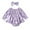 Purple, variant on Rovga Baby Girl Clothes Long Sleeve Pumpkin Prints Romper Bodysuits Dress Headbands Outfits Trend Loungewear Pink 6-12 Months