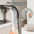 thumbnail image 4 of Extendable Long Handle Elbow Cup Brush, Stretchable Cleaning Brush for Kitchen Sink and Narrow Bottles, 90-Degree Angle Brush with Hanging Hole for Bathroom and Household Use, 4 of 6