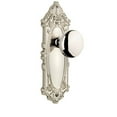 thumbnail image 4 of Grandeur 812884 Grande Victorian Solid Brass Rose Passage Door Knob Set - Brass, 4 of 7
