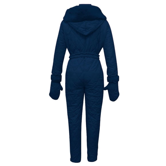 Women Fashion Casual Thick Hot Snowboard Skisuit Outdoor Sports Zipper Ski Suit