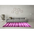 thumbnail image 3 of Ahgly Company Indoor Rectangle Abstract Purple Modern Area Rugs, 5' x 8', 3 of 4