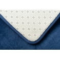 thumbnail image 3 of Clara Clark Bath Mat Bathroom Rug - Absorbent Memory Foam Bath Rugs - Non-Slip, Thick, Cozy Velvet Feel Microfiber Bathrug, Plush Shower, Toilet- Floor Bathmats Carpet - Blue - Contour Size 24"x20", 3 of 5