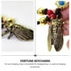 thumbnail image 4 of 1pc cobre cigarra llavero llavero fortuna llave colgante llaves de coche adornos, 4 of 5