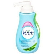 Veet 3 Minute Hair Removal Gel Cream Pump For Sensitive Skin - 13.5 Oz