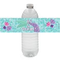 thumbnail image 1 of Mermaid Party Water Bottle Labels, 24 Stickers, 1 of 4