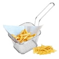 thumbnail image 4 of Metal Fry Baskets, Simple Fry Baskets, Circular Round For Chip Onion Rings Shrimps Prawns, 4 of 8