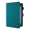 thumbnail image 2 of for Kindle Fire HD 10 (2021/2023 Release, 11th/13th Generation) Case, Rhombus Pattern Multiple Viewing Angles Stand Slim Folio Cover (Green), 2 of 6