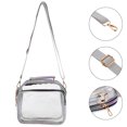 thumbnail image 2 of Axio Clear Crossbody Messenger Transparent Shoulder Bag Concert StadiumTransparent Purse Clear Bag, 2 of 6