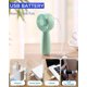 thumbnail image 4 of Fan Portable Hand Fan Rechargeable Battery Mini Usb Electric Personal Travel Fan, Small Handy Powerful,holiday Essentials For Kids Men Womengreen, 4 of 4