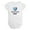 White, variant on I'm A Cute Baby Funny Rompers For Babies, Newborn Baby Unisex Bodysuits, Infant Jumpsuits, Toddler 0-24 Months Kids One-Piece Oufits (White, 0-6 Months)