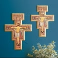 thumbnail image 2 of Gerffert J5505 Saint Damiano Wood Crucifix, 2 of 2