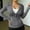 37# Gray, variant on Zip Up Jackets Womens Athletic Lightweight 2026 Workout Hoodies Spring Shirt Fitted Gym Clothes with Pocket Black M
