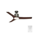 thumbnail image 5 of 50450-Casablanca Fans-Piston - 3 Blade 52 Inch Ceiling Fan with Handheld Control in Casual Modern Style and includes 3 Motor Speed settings-Brushed, 5 of 14