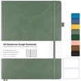 thumbnail image 1 of Cuaderno cuadriculado MALEDEN, tapa dura, A4, 21 x 29,7 cm, color oliva, 1 of 6