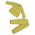 thumbnail image 3 of Almencla 1/6 Scale Male Figure Doll Clothes Full Suit Jacket and Pants Handmade Training Uniform Costume for 12'' inch Soldier Figures, 3 of 8