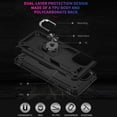 thumbnail image 3 of For Motorola Moto Edge 20 Lite Shockproof TPU + PC Phone Case, 3 of 7