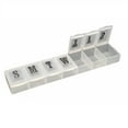 thumbnail image 2 of Handy Housewares 7 Day Pill Storage Box 2 pack Set - Great Daily / Weekly Medication Organizer Containers, 2 of 3