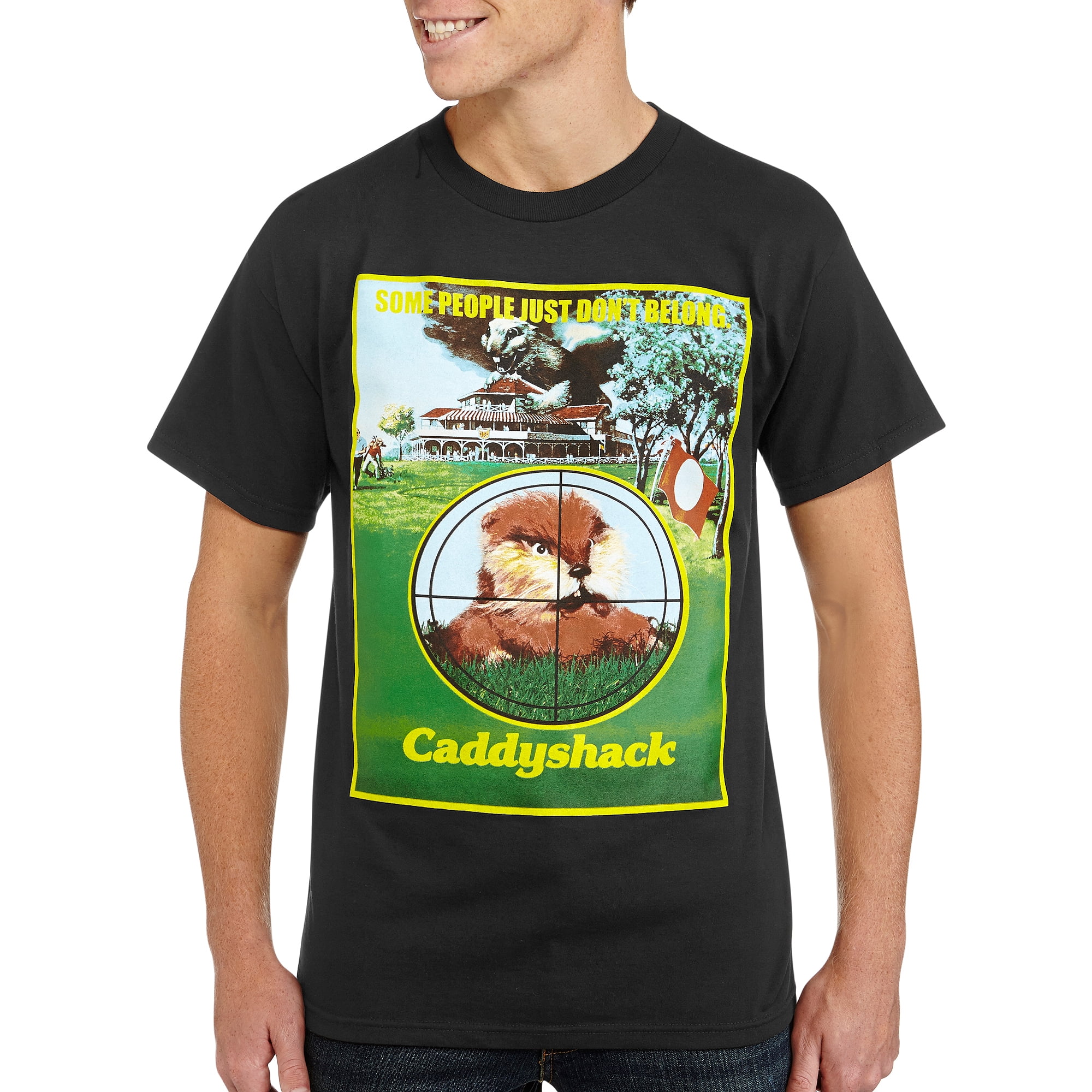 Caddyshack Movie Poster Big Men's Graphic Tee - Walmart.com
