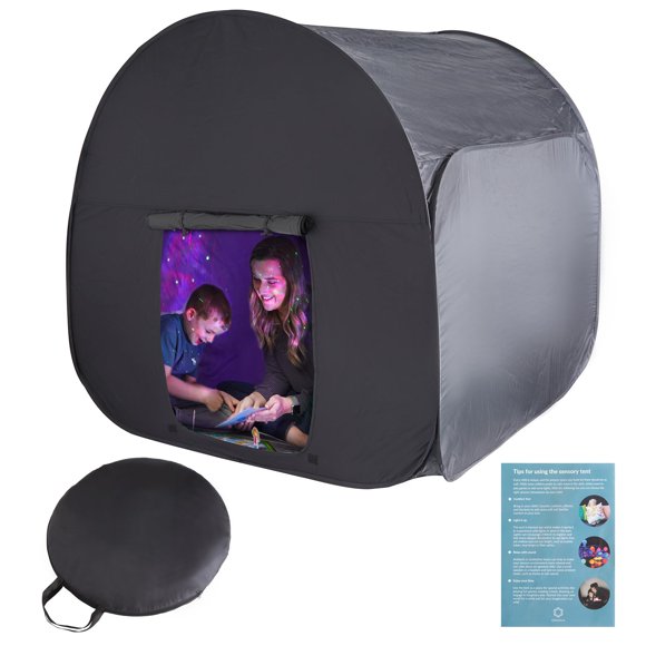 Sensory Tent for Kids & Adults | Calming Hideout & Cozy Pop-Up Blackout Sensory Tent for Autism & Anxiety | Autism Space for Calm Corners, Therapy &