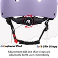 thumbnail image 3 of Casco de bicicleta OUWOER ajustable multideportivo para niños pequeños y jóvenes, 3 of 7