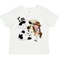 thumbnail image 3 of Inktastic I'm Two-cowgirl Riding Horse Birthday Girls Toddler T-Shirt, 3 of 5