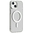 thumbnail image 2 of for iPhone 14 Case Compatible with Magsafe, iPhone 14 Phone Case, Translucent Matte Back Slim Magnetic Case Military-Grade Protection Shockproof for iPhone 14 - White, 2 of 5