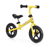 Infans Kids Balance Bike No Pedal Training Bicycle w/Adjustable Handlebar & Seat Yellow