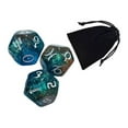 thumbnail image 3 of 3 Pcs dés Astrologiques en Acrylique Constellation dés Table pour Cadeaux Style D, 3 of 8