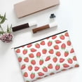 thumbnail image 6 of Sigee Strawberries for Multipurpose Zipper Pouch Paper Reusable Cosmetic bag for Purse Water Resistant Gift, 6 of 8
