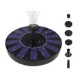 thumbnail image 1 of Bomba de agua de 16 cm Bomba de fuente solar portátil Accesorios decorativos para jardín al aire libre JShteea  El nuevo, 1 of 1