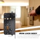 thumbnail image 4 of cerradura de hierro antirrobo para puerta, simple, doble y activa., 4 of 8