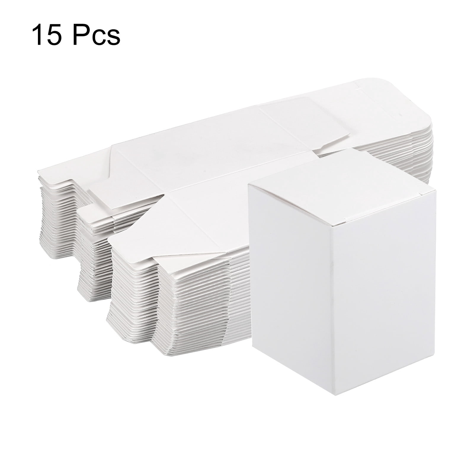Unique Bargain Paper Recycled Gift Corrugated Paper Box White 2"x 2"x 2.8"