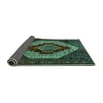 thumbnail image 2 of Ahgly Company Indoor Rectangle Persian Turquoise Blue Traditional Area Rugs, 2' x 5', 2 of 4