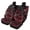 Bat Wave Design, variant on Uourmeti Car Seat Covers Full Set Breath Full Set Air Breath Seat Covers for Cars Polyester Groovy Breathable, Fit for Station Wagon SUV Trucks, Horse Rose Print
