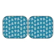 thumbnail image 7 of Daiia Sea Turtle 2PCS Car Windshield Sun Shade, Foldable Sun Shield for Car Front Window, Auto Sun Blocker Visor Protector Universal for Truck SUV Pickup-Large, 7 of 7