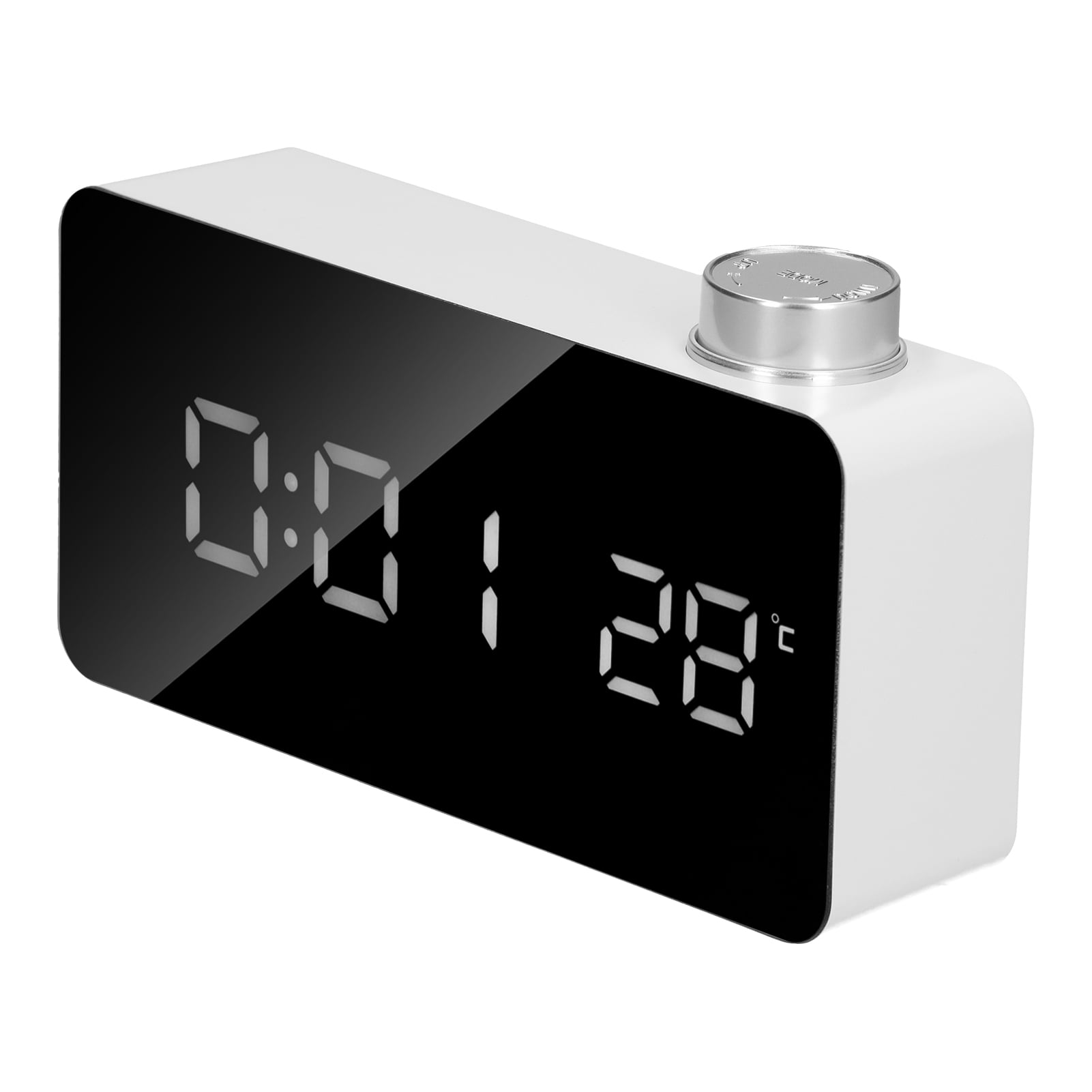Multifunction LED Digital Alarm Clock Thermometer with Night Mode& Touch Key 