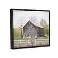 thumbnail image 3 of Stupell Industries Rural Country Cottage Comforting Grassy Meadow Flowers Painting Jet Black Floating Framed Canvas Print Wall Art, Design by Lori Deiter, 3 of 6