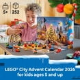 thumbnail image 4 of LEGO City Advent Calendar 2026 - Christmas Advent Calendar for Kids, Ages 5+ - Holiday Family Activity - With Santa, Mrs. Clause, 3 Elves & Snowman Minifigures - 60510, 4 of 8