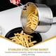 thumbnail image 3 of Frying Basket Stainless Steel Pasta Basket Long Handle Basket, 3 of 5
