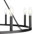 thumbnail image 6 of P400314-31M-Progress Lighting-Gilliam - 9 Light Chandelier In New Traditional Style-26.5 Inches Tall and 35.5 Inches Wide-Matte Black Finish, 6 of 10