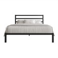 thumbnail image 3 of Castle Place King Platform Bed, Metal Frame, Black, 3 of 7