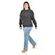 thumbnail image 2 of Sueter con cuello y puños de encaje Roman Fashion /Tallas Extras, 4015 (Gris Obscuro) gris oscuro 42, 2 of 7