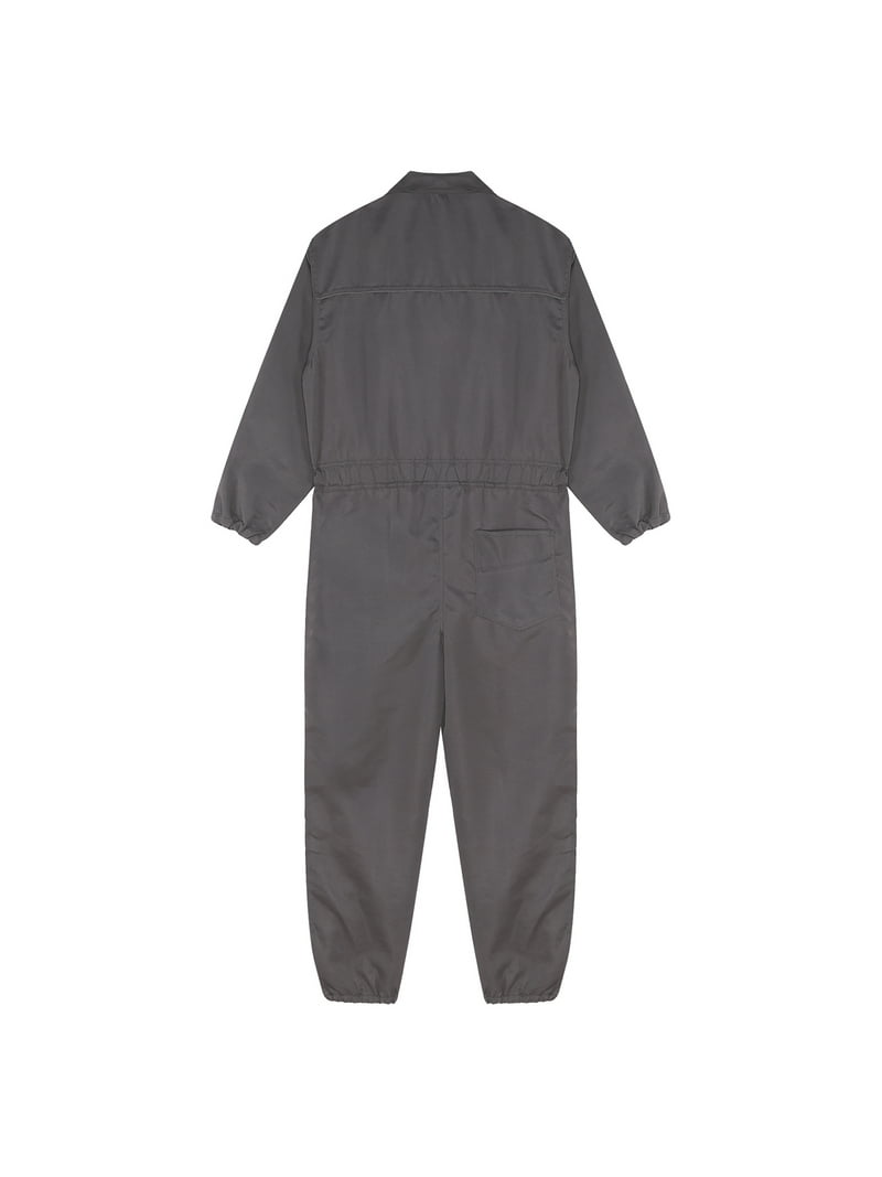 YONGHS Men's Industrial Coverall Long Sleeve Zipper Workwear